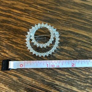 Vintage rhinestone brooch